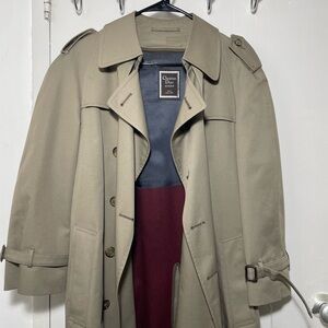SOLD - Christian Dior Men's Beige Trench Coat - 36S